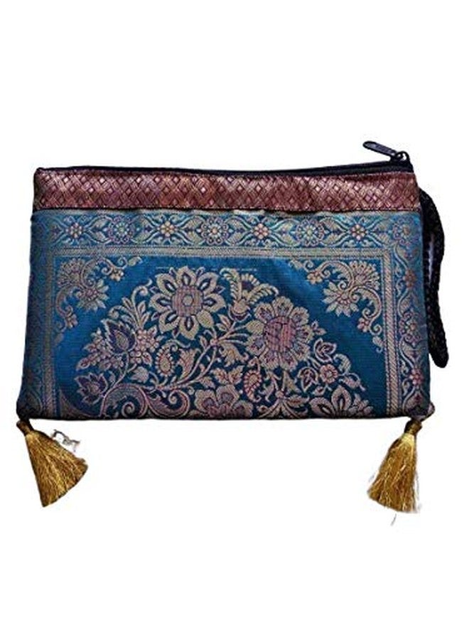CRAYTON Cotton Clutch/Handbag for Women, Self Design, Made in India, Handmade, Designer - Image 2